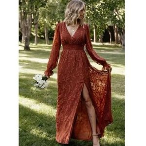 NWT Baltic Born Bridget textured maxi dress